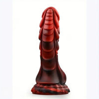 8.2in Lifelike Dragon Monster Soft Liquid Body Safe Material Big Spiked Dildo