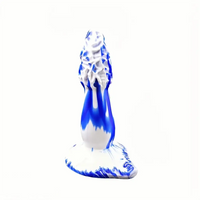 8.2in Realistic Fantasy Dildo For Hands-free Play Flexible Shaft Testicles