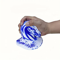 8.2in Realistic Fantasy Dildo For Hands-free Play Flexible Shaft Testicles