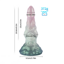 8.2in Silicone Soft Butt Plug Big Fantasy Soft Odd BDSM Dildo Sex Toy
