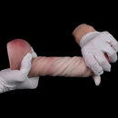 8.31in Dual Density Uncut Silicone Soft Real Dildo For Women Vaginal Massager