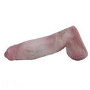 8.31in Dual Density Uncut Silicone Soft Real Dildo For Women Vaginal Massager