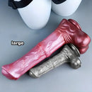 8.34in 14.09in Big Long Horse Cock Soft Silicone G Spot Strap on Dildo