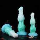 8.34in 9.6in 10.78in Melange Silicone Monster Dildo Big Anal Luminous Dildo