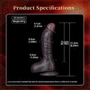 8.34in Real Curved Dual Density Silicone Soft Dildo Pleasure Couple Play