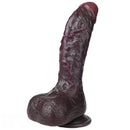 8.34in Real Curved Dual Density Silicone Soft Dildo Pleasure Couple Play