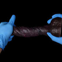 8.34in Real Curved Dual Density Silicone Soft Dildo Pleasure Couple Play