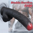 8.35in 10.43in 12.2in Uncut Large Silicone Realistic Skin Dildo Quick Orgasm