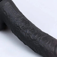 8.35in 10.43in 12.2in Uncut Large Silicone Realistic Skin Dildo Quick Orgasm