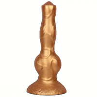 8.36in Silicone Large Thick Knotty Dog Soft Dildo For Sensual Pleasure