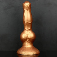 8.36in Silicone Large Thick Knotty Dog Soft Dildo For Sensual Pleasure