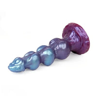 8.38in 10.15in 11.81in Beaded Monster Doggy Egg Fantasy Knot Anal Dildo