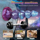 8.38in 10.15in 11.81in Beaded Monster Doggy Egg Fantasy Knot Anal Dildo