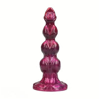 8.38in 10.51in 11.81in Liquid Silicone Knot Animal Soft Fantasy Dildo For Clit