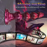 8.38in 10.51in 11.81in Liquid Silicone Knot Animal Soft Fantasy Dildo For Clit