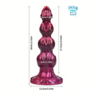 8.38in 10.51in 11.81in Liquid Silicone Knot Animal Soft Fantasy Dildo For Clit