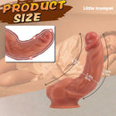 8.3in 11in Male Body Muscle Real Silicone Big Dildo For High-End Users