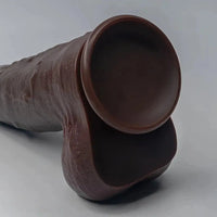 8.3in 9.4in Liquid Silicone Lifelike Thick Big Sharp Tip Design Soft Dildo