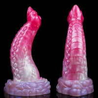 8.3in Fantasy Tentacle Octopus Soft Silicone Animal Cock Dildo