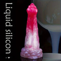 8.3in Fantasy Tentacle Octopus Soft Silicone Animal Cock Dildo
