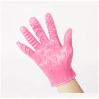 8.3in Finger Spiked Dildo Glove For Manual Massage Stimulating Sex Toy