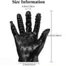 8.3in Finger Spiked Dildo Glove For Manual Massage Stimulating Sex Toy