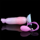 8.3in Inflatable Silicone Soft Fantasy Dildo Adult Toy For Gay Men Sex