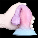 8.3in Inflatable Silicone Soft Fantasy Dildo Adult Toy For Gay Men Sex