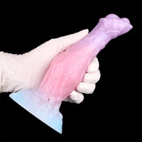8.3in Inflatable Silicone Soft Fantasy Dildo Adult Toy For Gay Men Sex