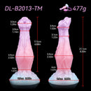 8.3in Inflatable Silicone Soft Fantasy Dildo Adult Toy For Gay Men Sex