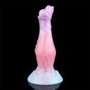 8.3in Inflatable Silicone Soft Fantasy Dildo Adult Toy For Gay Men Sex