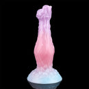 8.3in Inflatable Silicone Soft Fantasy Dildo Adult Toy For Gay Men Sex