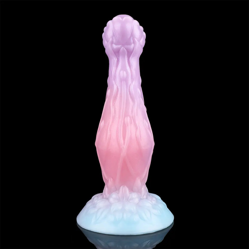 8.3in Inflatable Silicone Soft Fantasy Dildo Adult Toy For Gay Men Sex
