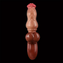 8.3in Liquid Silicone Soft Odd Big Penis Dildo For Adult Erotic Sex Toy