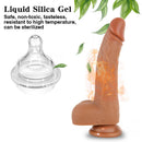 8.3in Remote Control Heating Swing Vibrating Lifelike Dildo For Female