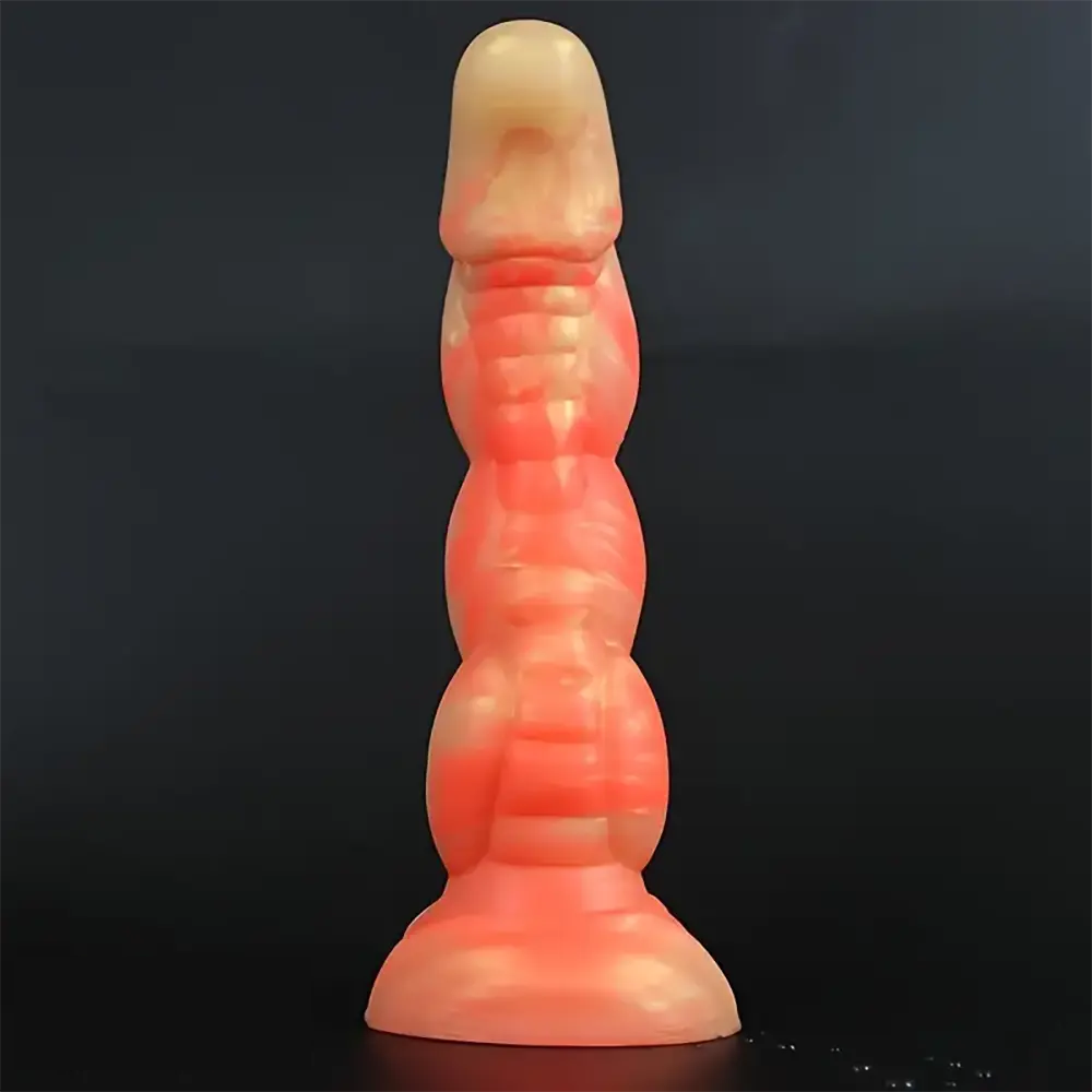 8.3in Silicone Big Soft Monster Odd Dildo For G-spot Anal Stimulation