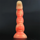 8.3in Silicone Big Soft Monster Odd Dildo For G-spot Anal Stimulation