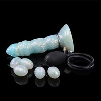 8.42in Adult Masturbation Pleasure Ovipositor Egg Laying Inflatable Dildo
