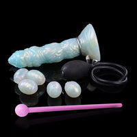 8.42in Adult Masturbation Pleasure Ovipositor Egg Laying Inflatable Dildo