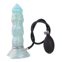 8.42in Adult Masturbation Pleasure Ovipositor Egg Laying Inflatable Dildo