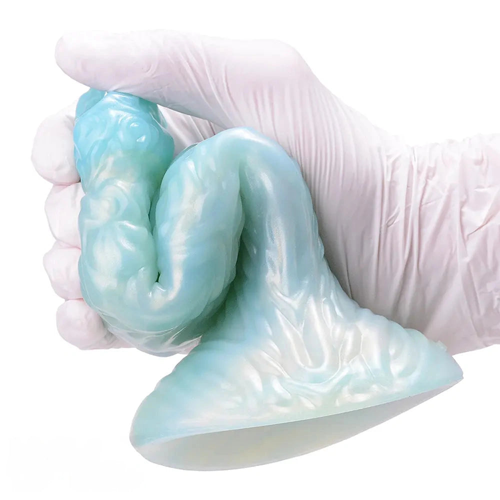 8.42in Adult Masturbation Pleasure Ovipositor Egg Laying Inflatable Dildo
