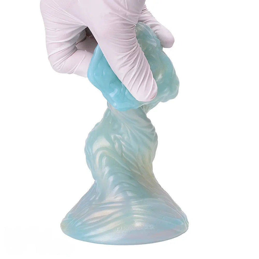 8.42in Adult Masturbation Pleasure Ovipositor Egg Laying Inflatable Dildo