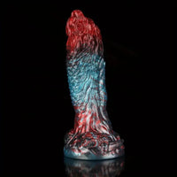 8.43in 10.23in Soft-on Hard Inside Silicone Fantasy Dragon Manual Dildo
