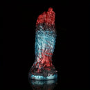 8.43in 10.23in Soft-on Hard Inside Silicone Fantasy Dragon Manual Dildo