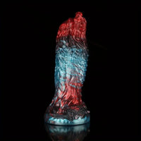 8.43in 10.23in Soft-on Hard Inside Silicone Fantasy Dragon Manual Dildo