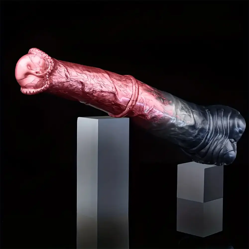 8.43in 10.55in 11.18in 11.22in 12.01in Silicone Soft Horse Big Thick Dildo