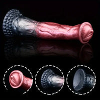 8.43in 10.55in 11.18in 11.22in 12.01in Silicone Soft Horse Big Thick Dildo