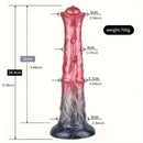 8.43in 10.55in 11.18in 11.22in 12.01in Silicone Soft Horse Big Thick Dildo