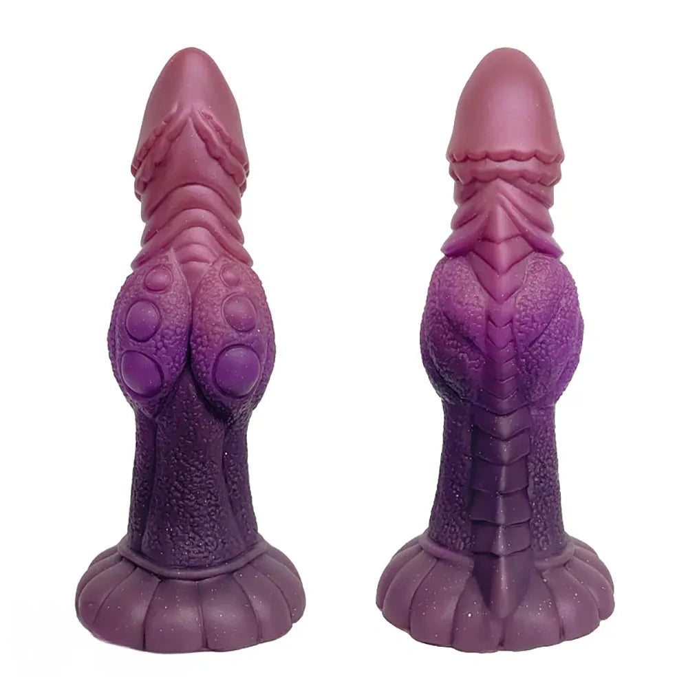 8.43in Monster Knot Silicone Soft Big Dildo Fantasy Odd Cock Love Toy