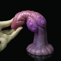 8.43in Monster Knot Silicone Soft Big Dildo Fantasy Odd Cock Love Toy